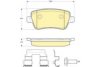 GIRLING 6116371 Brake Pad Set, disc brake